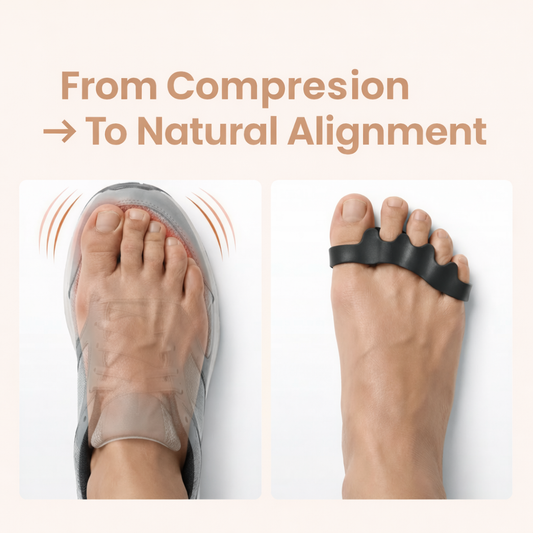 FootEase™ Toe Spacers – Natural Alignment & Everyday Comfort